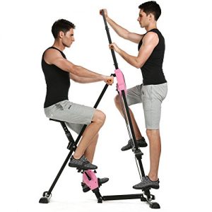 Caroma 2-in-1 Resistance Vertical Climber Magnetic Exercise Bike