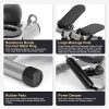TECHMOO Mini Stepper Trainer Adjustable Height Stepper Exercise Machine