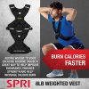 SPRI Weighted Vest 8 lb - Workout Weight Vest for Men,Women
