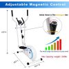 Elliptical Training Machine with LCD Monitor Full-Body