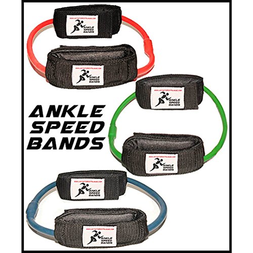 Ankle Speed Bands Green | Leg Training Resistance Band Set