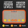 Powerfit Elite Vibration Plate Exercise Machine with Loop Resistance Bands
