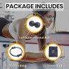 Pilates Fitness Ring Circle and Ball Bundle Set - 14” Pilates Ring