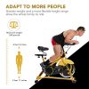 🚴 Smooth & Silent Ride: Belt-Driven Indoor Cycling Bike with 44LBS Flywheel for Ultimate Stability! 🚴‍♂️