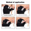 ErYao Electric Heated Massage Knee Brace Wrap for Men Women
