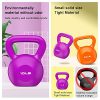 ELZXUN 15lb Weight Kettlebell Strength Training Workout Exercise