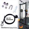 Enhance Your Home Gym with the Fitness Pulley System - Build Muscles and Save Space