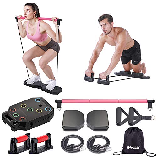 Megoal Portable Home Gym, Muscle Build Workout Equipment