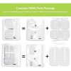 AUVON Dual Channel TENS Unit Muscle Stimulator Machine