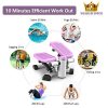 leikefitness Premium Portable Climber Stair Stepper & Waist Fitness
