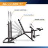 Marcy Adjustable Olympic Weight Bench with Leg Developer