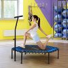 Goplus 51" Fitness Trampoline, Silent Bungee Rebounder