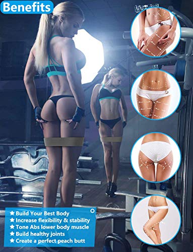 Non Slip Resistance Bands for Legs and Hip