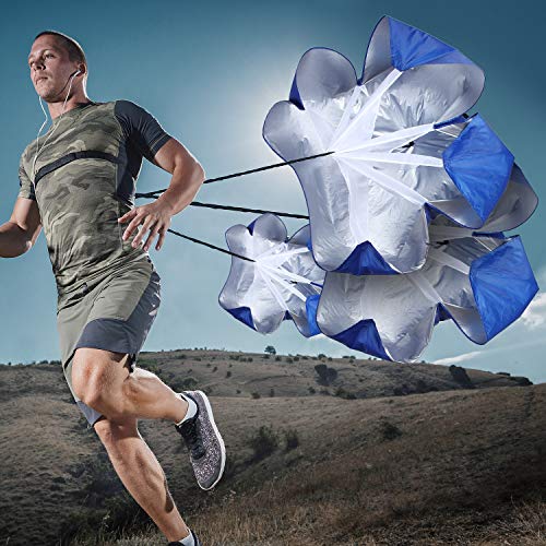 Running Speed Training, 56 Inch Speed Chute with Carry Bag