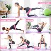 FRETREE Resistance Bands for Legs and Butt - Non Slip Elastic Exercise Bands