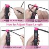 Kalkal Jump Rope , Digital Cordless Jump Rope Adjustable Weighted