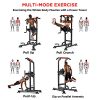 Home Fitness with the Yoleo Adjustable Power Tower - Your All-in-One Strength Training Solution for a Stable and Versatile Workout