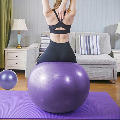 Jueachy Yoga Ball Professional Balance Ball(55-65cm)
