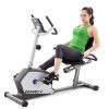 Exercise Bike with Adjustable Seat and 8 Resistance Levels