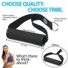 TRIBE PREMIUM Resistance Bands Set – Adjustable Workout Bands with Handles, Door Anchor & Ankle Straps for Home Gym & Strength Training