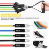 CoutureBridal 11 Pack Resistance Bands Set, Exercise Elastic Bands