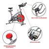 Bike Belt Drive Indoor Cycling Bike with LCD Monitor