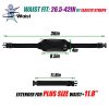 USHAKE Running Belt with Extender Belt, Bounce Free Pouch Bag