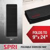 SPRI Exercise Mat Foldable 6mm Thick High Density Foam Fitness