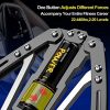 Adjustable Hydraulic Power Twister Arm Exerciser 22-440lbs