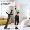 Folding Treadmill for Home Jogging/Walking with Incline Portable Space