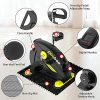 pooboo Under Desk Bike Home Office Pedal Exerciser