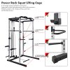Vanswe Power Rack Power Cage 1000-Pound Capacity Home Gym