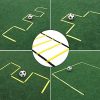 BUYGOO Speed Agility Training Set-Includes Agility Speed Ladder 6 m