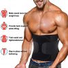 TAILONG Neoprene Waist Trimmer Ab Belt for Men Waist Trainer