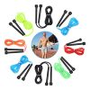 JUSDO 8 Pack Adjustable PVC Jump Rope for Cardio Fitness