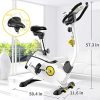 Exercise Bike, L NOW Indoor Cycling Bike, Belt Drive Stationary Bike