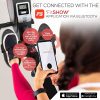 Fitness Tracking Magnetic Rowing Machine with Bluetooth App