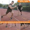 ALPHAWORX All-in-one Agility Ladder Speed Training Equipment