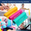 Coolrunner 7FT. Long Latex Free Elastic Flat Exercise Band Set