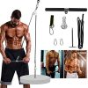 PELLOR Pulley Cable Machine, Fitness LAT and Lift Pulley System