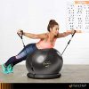 Exercise Ball Chair - 55cm / 65cm / 75cm Yoga Fitness Pilates Ball