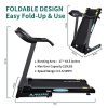 MaxKare Electric Folding Treadmill Auto Incline Running Machine