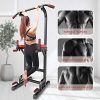 Tower Dip Station Workout Exercise Equipment for Home Gym