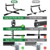 AHNNER Pull Up Bar for Doorway, Multifunctional Doorframe Chin Up Bar