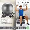 Gaiam Balance Ball, Base, Resistance Band Kit
