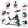Afully Indoor Exercise Bikes Stationary, Indoor Cycling Belt Drive