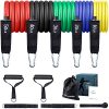 Letsfit Resistance Exercise Bands Set with Handles
