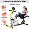 cycool Recumbent Exercise Bike, Magnetic Indoor Cycling Bike