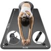 Yoga Practice: LFS Extra Wide and Extra Thick Non-Slip Yoga Mat - Your Perfect Companion for Yoga, Pilates, and Floor Exercises
