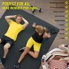 Large Exercise Mat 8' x 6' x 7mm | Ultra-Durable Non-Slip Rubber